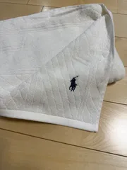 ラルフローレン　バスタオル　オフホワイト