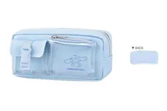 クラ【送料無料】【サンリオキャラクターズ】バックルポケットペンケース【シナモロール】【シナモン】【ポーチ】【ペン入れ】【筆箱】【収納】【文房具】【学校】【勉強】【雑貨】【グッズ】【かわいい】