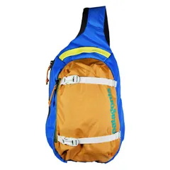 patagonia パタゴニア ATOM SLING 8L アトム スリング 8L ユニセックス スリングパック ボディバッグ ワンショルダーバッグ 縦型 普段使い カジュアル PATCHWORK:VESSEL BLUE (ブルーマルチ) 48262 PWVL