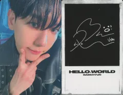 【中古】コレクションカード(男性) EXO/ベクヒョン(BAEKHYUN)/裏面印刷サイン入り/CD「Hello. World」(Folder Ver.)封入フォトカード