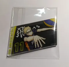 2-136　月島蛍　ハイキュー!! トレーディングアクリルステッカー