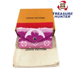 LOUIS VUITTON(ルイ・ヴィトン) エスカル・ポルトフォイユヴィクトリーヌ M68842 ルージュイニシャル「Y」入り　 レディース ウォレット 【102060437003】のサムネイル