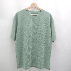 ◇ ⊂ GLOBAL WORK 半袖 Tシャツ サイズL グリーン系 メンズ E  【1506300030000】