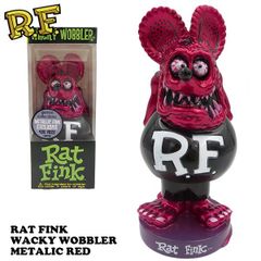 ラットフィンク ボビングヘッド　メタリックRED 【RAT FINK】【FUNKO】