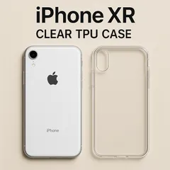 iPhoneXR 対応 TPUクリアケース（透明ソフトカバー）シンプル iPhoneケース アイフォーンXR
