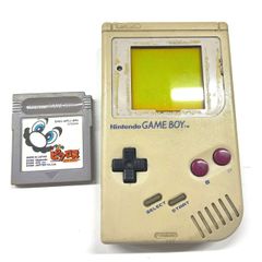 TK365 Nintendo 任天堂 GAME BOY ゲームボーイ 初代 DMG-01 ゲームソフト1本付き ジャンク