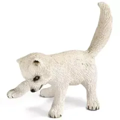 【中古】フィギュア ホッキョクギツネ(仔) 「Schleich-シュライヒ-」 No.14639