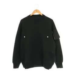 sacai ブラック Sponge スウェットシャツ サイズ3 2025年最新】sacai メンズ トレーナー・スウェットの人気