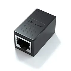 HUAKELANケーブル用中継コネクタコンパクトギガビットRJ45延長Cat7/Cat6/Cat5eコネクタプラグ8P8Cメス-メス