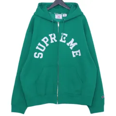 SUPREME × CHAMPION Zip Up Hooded Sweatshirt XLサイズ グリーン