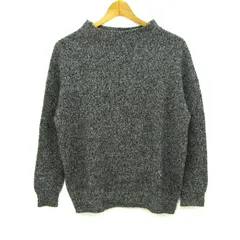 アンタイトル ニット セーター 長袖 ウール/カシミヤ混 ブランド トップス 日本製 レディース Mサイズ グレー系 UNTITLED 【中古】