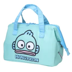 【メール便】ハンギョドン お弁当かばん がま口型ランチバッグ サンリオ スケーター 保温 保冷 アルミ蒸着 キャラクター グッズ 