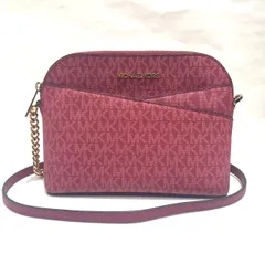 MICHAEL KORS マイケルコース JET SET TRAVEK DOME CROSS BODDY ショルダーバッグ 35F1GTVC68 ピンク系 中古 004953