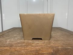 盆栽鉢　鳥泥　正方　寄せ植え　小品盆栽　ミニ盆栽　雑木　観葉植物　多肉植物　山野草　花　サボテン　松盆栽　松柏　盆栽　鉢　植木鉢