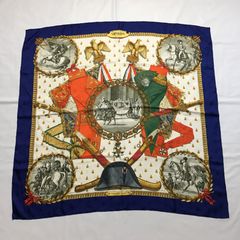 2507-9｜美品｜エルメス カレ 90 スカーフ シルク カーキ - メルカリ