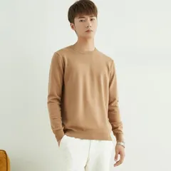 クルーネック Vネックセーターニットセーター メンズ トップス 長袖 長袖セーター 暖か 柔らか 無地 ケーブルニット リブ編み お兄系darong01