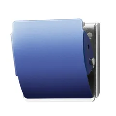 プラス ずり落ちない マグネットクリップ ホールド Lサイズ クリップ幅47mm 1個入 ブルー CP-047MCR-B （1点）