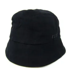エル バケットハット 帽子 ブランド レディース M(57.5cm)サイズ ネイビー ELLE 【中古】