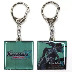 【中古】キーホルダー Formula&ロゴ メタルキーホルダー(2個セット) 「Switchソフト ゼノブレイドクロス ディフィニティブエディション」 ジョーシン購入特典