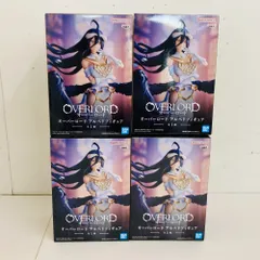 04w3421 【未開封】オーバーロード アルベド プライズフィギュア 4点セット