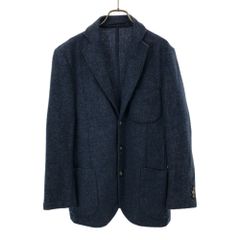 Artigianale ダブルブレスト テーラードジャケット ネイビー 48 - メルカリ