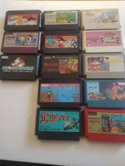 ファミコンカセット13本まとめ　　dd25A3