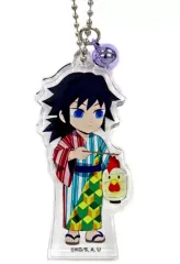 【中古】雑貨 冨岡義勇 「鬼滅の刃×ローソン 鬼滅の刃キャンペーン 極厚アクリルキーホルダー」