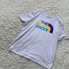 THE NORTH FACE プリントTシャツ ホワイト XL カラフル カジュアル