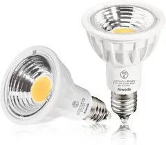 Aiwode LED電球 5.5W E17口金直径17mm 95Ra演色性LED スポットライト調光不可 電球色2700K 2個セット ハロゲン電球60W形相当 広角タイプビーム角90度 キッチン(電球色2700K（2個セット）,  3)E17)