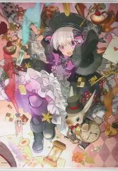 ル*イ様 魔法少女ノ魔女裁判 城ヶ崎ノア 手描きイラスト まのさば 中