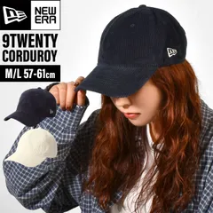 コーデュロイ キャップ ニューエラ NEW ERA 9twenty Corduroy ベーシック メンズ レディース 帽子 深め ベースボールキャップ 秋冬 おしゃれ ネイビー アイボリー 無地 ワンポイント ロゴ シン