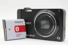 【返品保証】 ソニー SONY Cyber-shot DSC-WX10 ブラック 7x バッテリー付き コンパクトデジタルカメラ  s9596