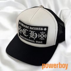 Chrome Hearts クロムハーツ CH HOLLYWOOD Trucker Hat Black white キャップ