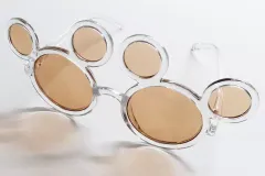 【中古】アクセサリー(非金属) ミッキーシェイプ(クリアな縁) ファッション用サングラス 「ディズニー」 東京ディズニーリゾート限定