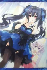 【中古】ポスター・タペストリー [単品]ノワール＆ネプチューヌ コンパイルハート描き下ろしB2タペストリー 「PS Vitaソフト 超女神信仰 ノワール 激神ブラックハート エビテン限定セット」 同梱特典