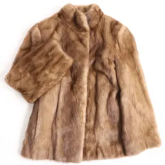 美品❗岐阜毛被 GIFUMOUHI ミンク 毛皮 ショートコート 日本製 希少品