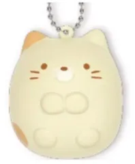 【中古】キーホルダー ねこ 「すみっコぐらし やわもち!すみっコパン」
