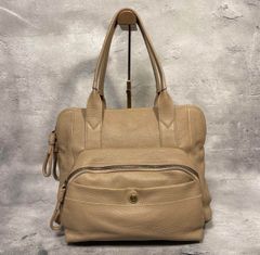 genten ルッソ S ダークグリーン レザー ショルダー 2way - メルカリ