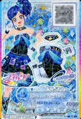 【中古】アイカツDCD S-78[P]：スパークリングノワールトップス/霧矢あおい