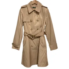 ラルフローレン ralph lauren トレンチコート ダブルブレステッド コットンブレンド トレンチ コート