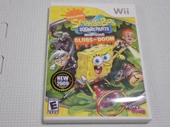 Wii★SPONGEBOB SQUAREPANTS GLOBS OF DOOM 海外版 北米版★箱付・説明書付・ソフト付★動作確認済