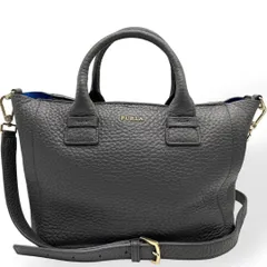 【美品】フルラ カプリッチョ ホーボー 2way ショルダーバッグ ハンドバッグ フルラ」 FURLA フルラ カプリッチョ ホーボー グレーベージュ