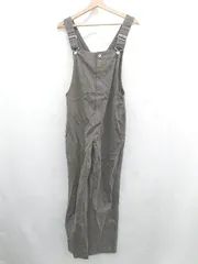 ◇ Θ TODAYFUL 無地 ノースリーブ オールインワン サロペット オーバーオール サイズ36 グレー系 レディース E  【1507030012656】