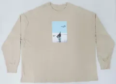 【中古】Tシャツ スホ(EXO) ロングスリーブTシャツ ベージュ Lサイズ 「SUHO Japan Special Live 2022」