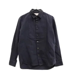 Sacai (サカイ) ヘリンボーンデザイン シャツジャケット 15-00866M ネイビーのサムネイル
