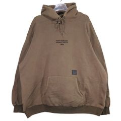 FPAR フォーティーパーセントアゲインストライツ FORTY PERCENT AGAINST RIGHTS 1993 HOODIE プルオーバー フーディー ブラウン トップス パーカー サイズL julz