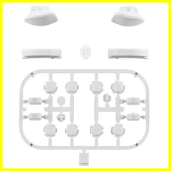 【特価商品】eXtremeRate Nintendo Switchのジョイコンに対応用互換ABXY方向キーSR SL L R ZR ZL + -ホームトリガーボタンスプリングフルボタン、Nintendo Switch Joy-Conに対応用フルセットボタンリペ