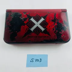 ◇S103【限定デザイン】Nintendo New3DSLL 本体 モンスターハンタークロス 4大メインモンスター仕様 任天堂 ニンテンドー DS 3DS 携帯型ゲーム機 モンハン モンスターハンター コラボ商品 限定カラー オリジナルデザイン