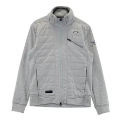 サイズ：M OAKLEY オークリー  中綿切替 ジップジャケット スカル刺繍  グレー系 [240101475877] ゴルフウェア メンズ ストスト