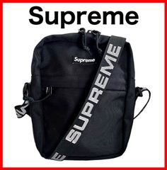 ✨【美品】Supreme ロゴショルダーバッグ ポーチ ブラック